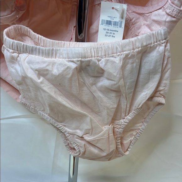 GAP Pink Smocked Sundress with Flutter Sleeves - Picture 6 of 6